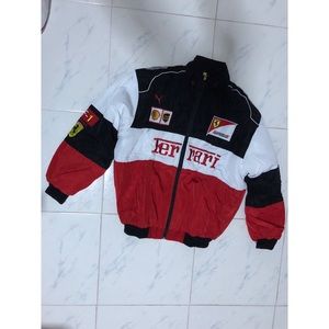 Ferrari puma racing bomber style jacket